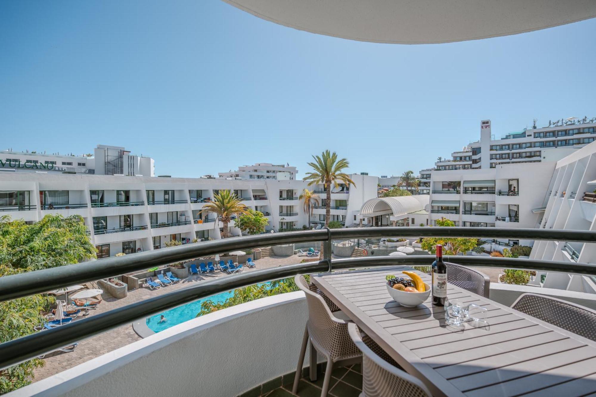 Go2Tenerife Apart Sira Family, Pool & Beach بلايا ذي لاس أميريكاس المظهر الخارجي الصورة
